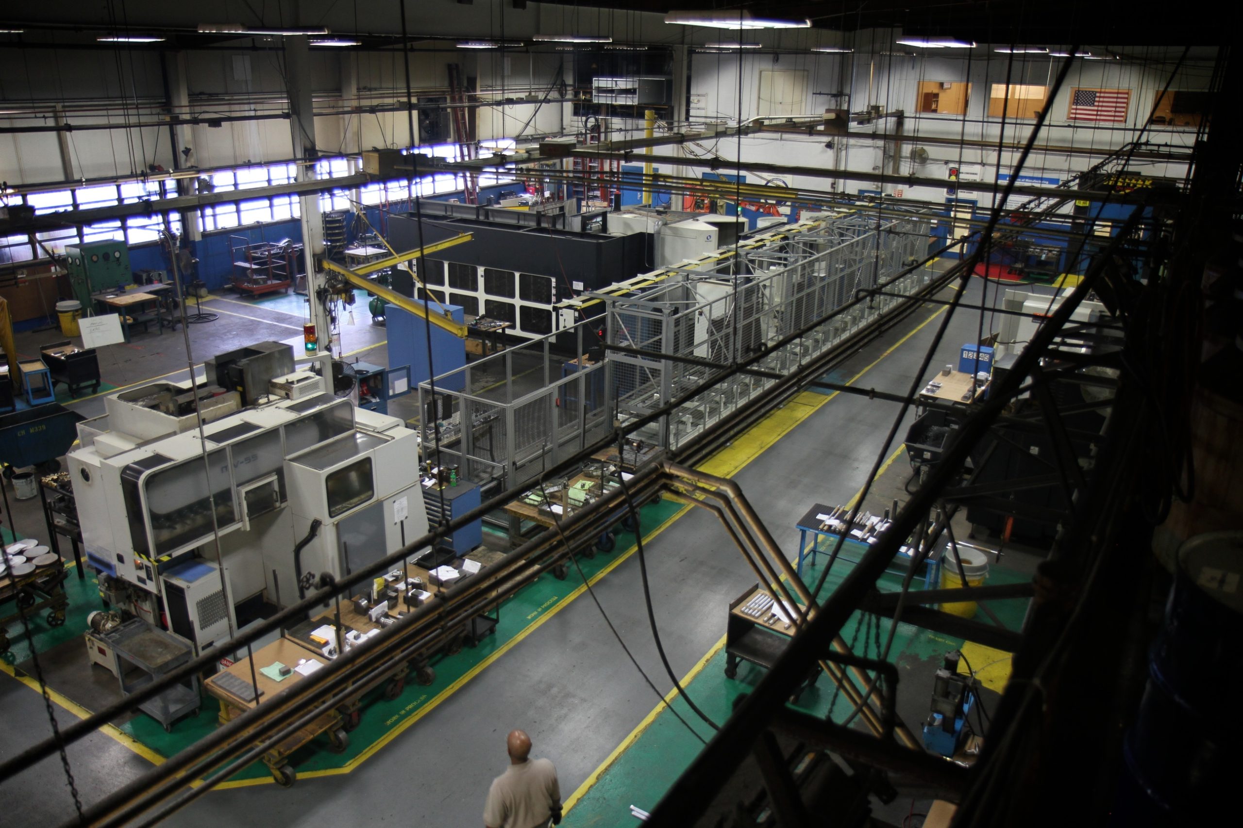 Inside Sheffer Corporation Cincinnati Ohio manufacturing facility